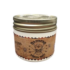 Spider hair fiber wax